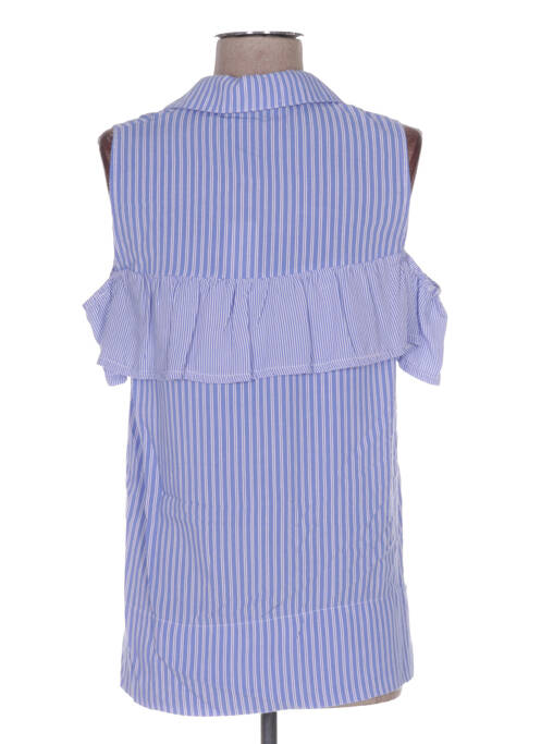 Blouse bleu POUPÉE DE SOIE pour femme