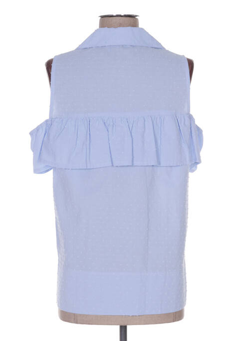 Blouse bleu POUPÉE DE SOIE pour femme