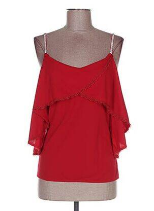 Top rouge POUPÉE DE SOIE pour femme