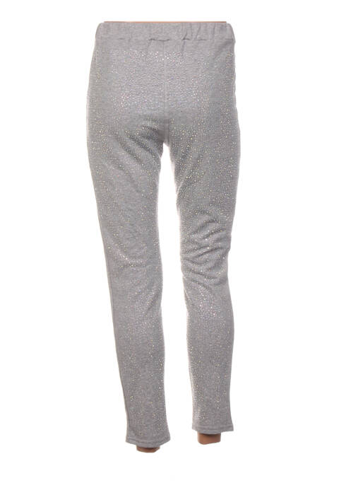 Pantalon 7/8 gris POUPÉE DE SOIE pour femme