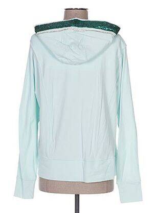 Veste casual col rond vert POUPÉE DE SOIE femme