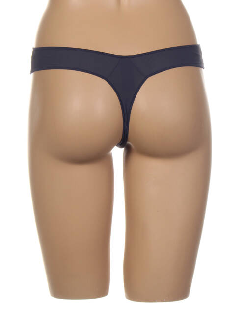 String bleu IMPLICITE pour femme