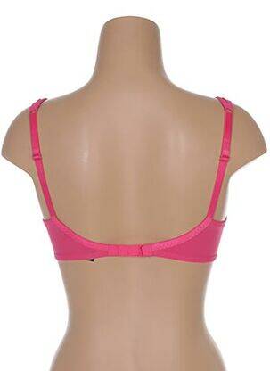 Soutien-gorge effet matière satinée haut soutien-gorge moulé rose IMPLICITE femme