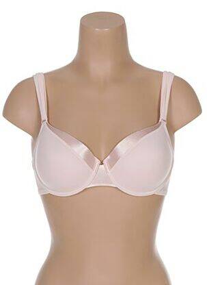 Soutien-gorge effet matière satinée haut soutien-gorge moulé rose IMPLICITE femme