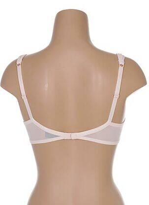 Soutien-gorge effet matière satinée haut soutien-gorge moulé rose IMPLICITE femme