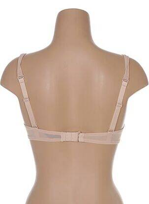Soutien-gorge effet matière satinée haut soutien-gorge moulé chair IMPLICITE femme