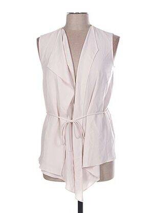 Gilet sans manche rose KNOTT pour femme