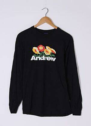 T-shirt noir ANDREW pour femme