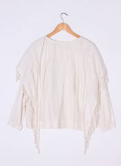 Blouse beige MY SUNDAY MORNING pour femme seconde vue