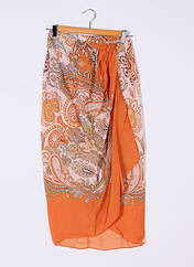 Jupe longue orange H&M pour femme seconde vue
