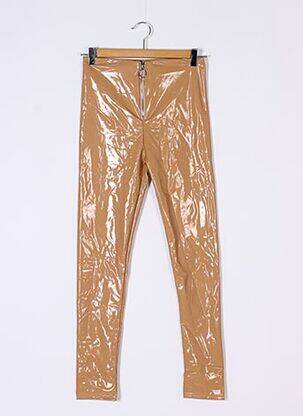 Pantalon slim beige CHERRY KOKO pour femme