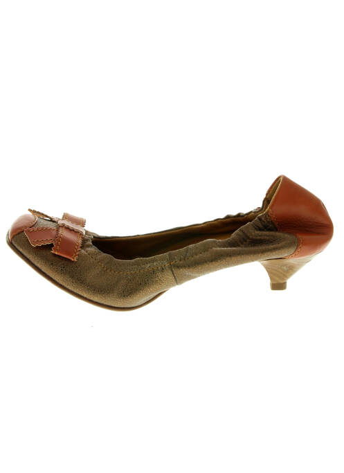 Ballerines talon plat jusqu'à 3cm marron MISS SIXTY femme
