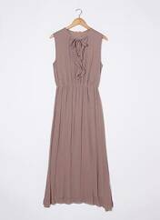 Robe longue marron LA FEE MARABOUTEE pour femme seconde vue
