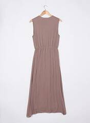 Robe longue marron LA FEE MARABOUTEE pour femme seconde vue