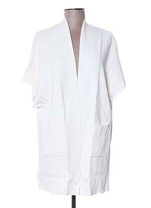 Gilet manches longues col v beige LA FEE MARABOUTEE femme