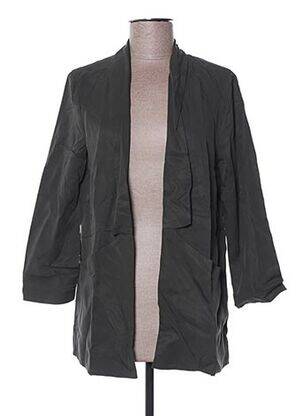 Veste chic col châle vert LA FEE MARABOUTEE femme