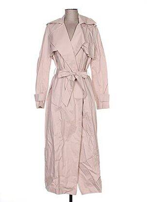 Trench rose LA FEE MARABOUTEE pour femme