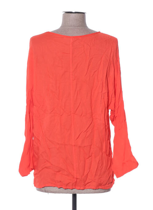 Blouse orange LA FEE MARABOUTEE pour femme