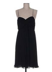 Robe mi-longue noir CARAMELO pour femme seconde vue