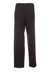 Pantalon droit marron MASSY pour femme seconde vue