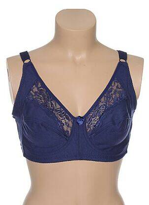 Soutien-gorge sans armature sans armature bleu ROSA JUNIO femme