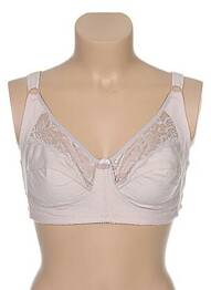 Soutien-gorge sans armature sans armature beige ROSA JUNIO femme