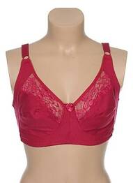 Soutien-gorge sans armature sans armature rouge ROSA JUNIO femme