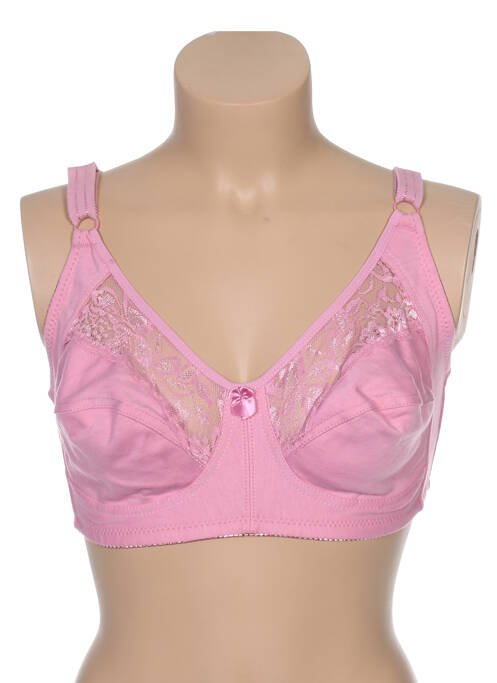 Soutien-gorge sans armature sans armature rose ROSA JUNIO femme