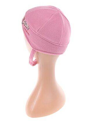 Bonnet imprimé fantaisie rose COMPLICES fille