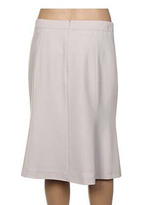 Jupe mi-longue doublure beige DIANE LAURY femme