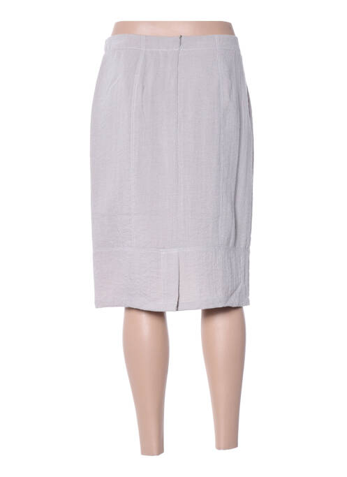 Jupe mi-longue beige DIANE LAURY pour femme