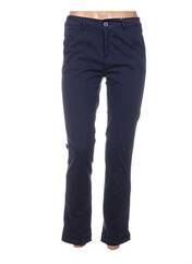 Pantalon droit bleu C'EST BEAU LA VIE pour femme seconde vue