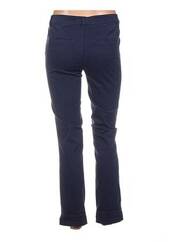 Pantalon droit bleu C'EST BEAU LA VIE pour femme seconde vue