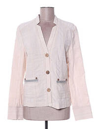 Veste casual poches beige DIANE LAURY femme