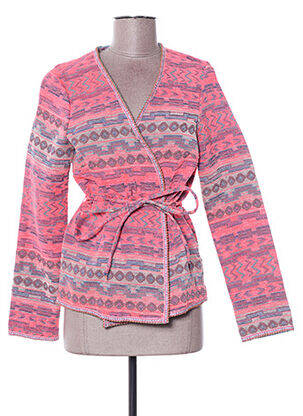 Veste casual coupe cintrée rose C'EST BEAU LA VIE femme
