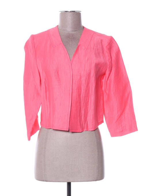 Veste casual coupe cintrée orange DIANE LAURY femme