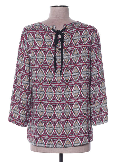 Blouse rouge C'EST BEAU LA VIE pour femme