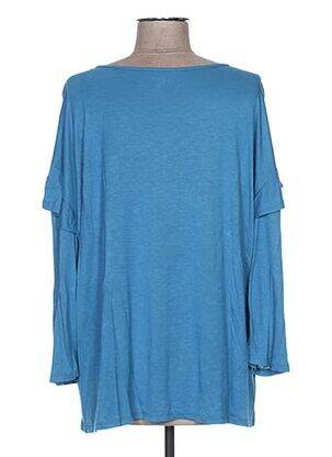 T-shirt manches longues manches longues bleu LOFT femme