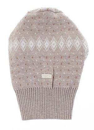 Bonnet maille fine beige MAXIMO enfant
