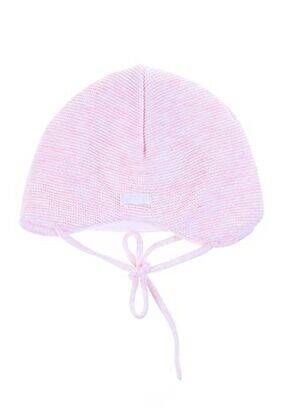 Bonnet fermeture liens à nouer rose MAXIMO fille