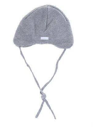 Bonnet fermeture liens à nouer gris MAXIMO garçon