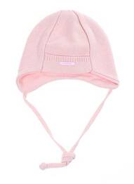 Bonnet fermeture liens à nouer rose MAXIMO fille