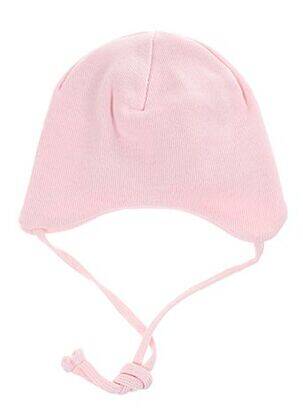Bonnet fermeture liens à nouer rose MAXIMO fille