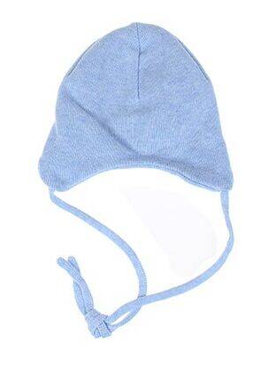 Bonnet fermeture liens à nouer bleu MAXIMO garçon