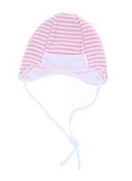 Bonnet fermeture liens à nouer rose MAXIMO fille