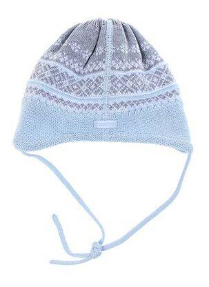 Bonnet imprimé fantaisie bleu MAXIMO garçon
