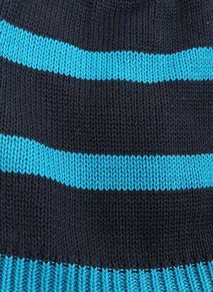 Bonnet imprimé fantaisie bleu MAXIMO garçon