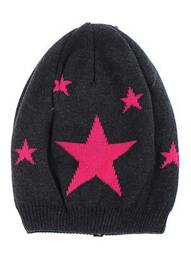 Bonnet finition bords-côtes rose MAXIMO fille