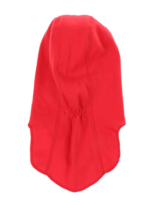 Bonnet finition bords-côtes rouge MAXIMO enfant
