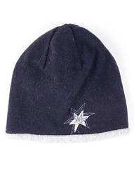 Bonnet imprimé fantaisie bleu MAXIMO garcon